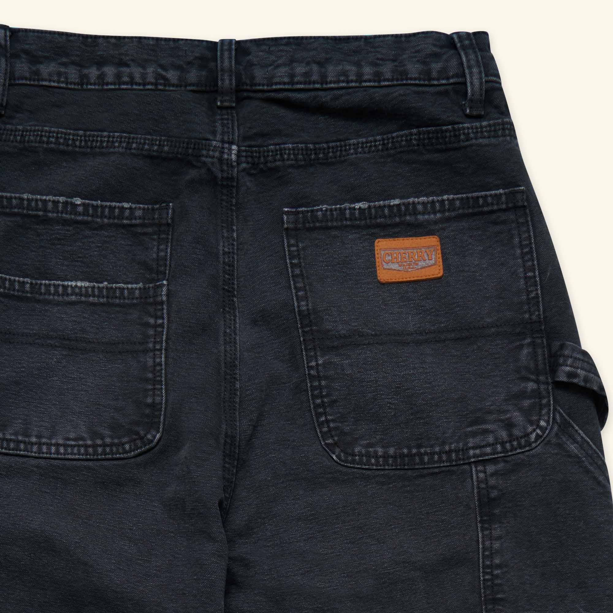Wide Leg Double Knee (Black) - Image 5