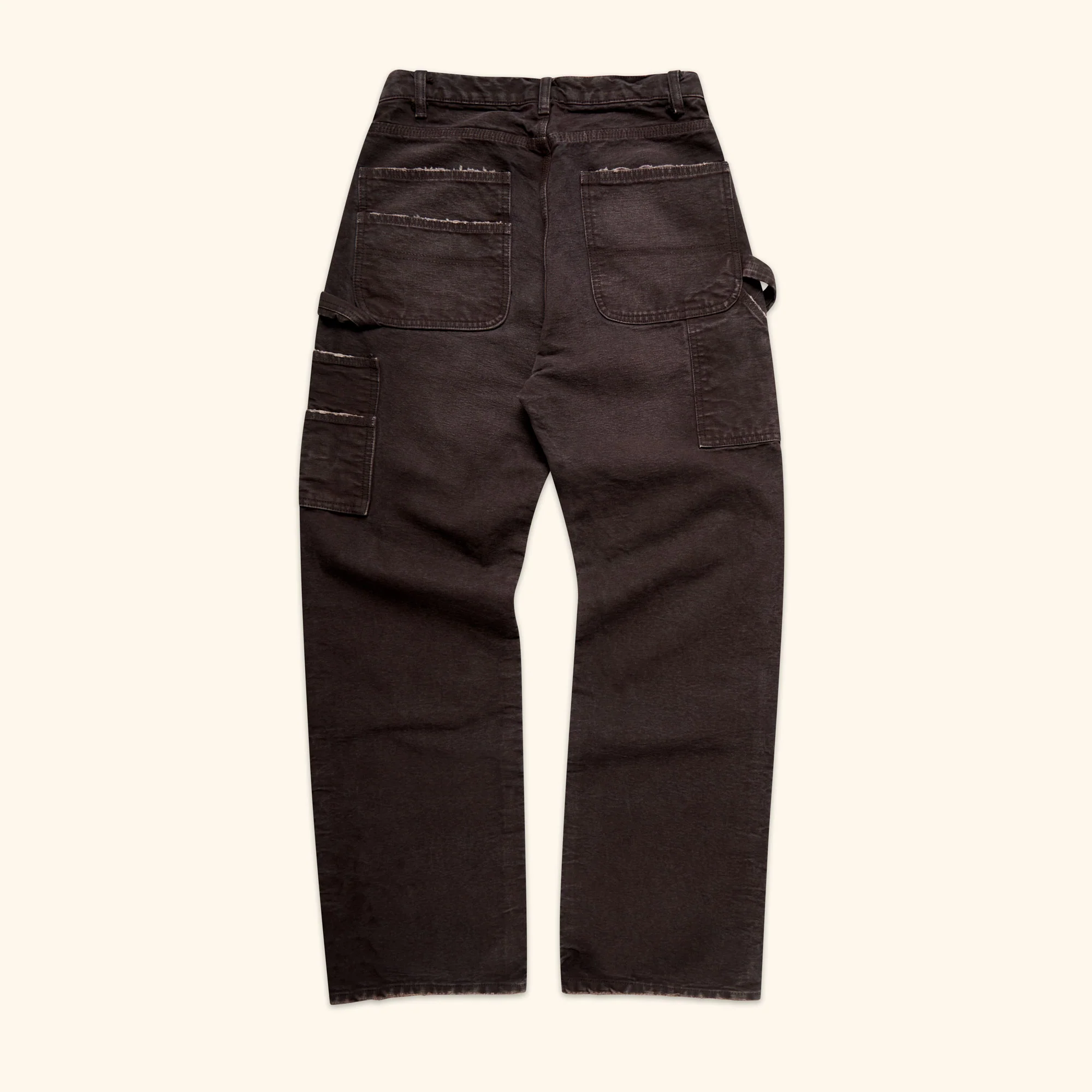 Wide Leg Double Knee (Brown) - Image 4