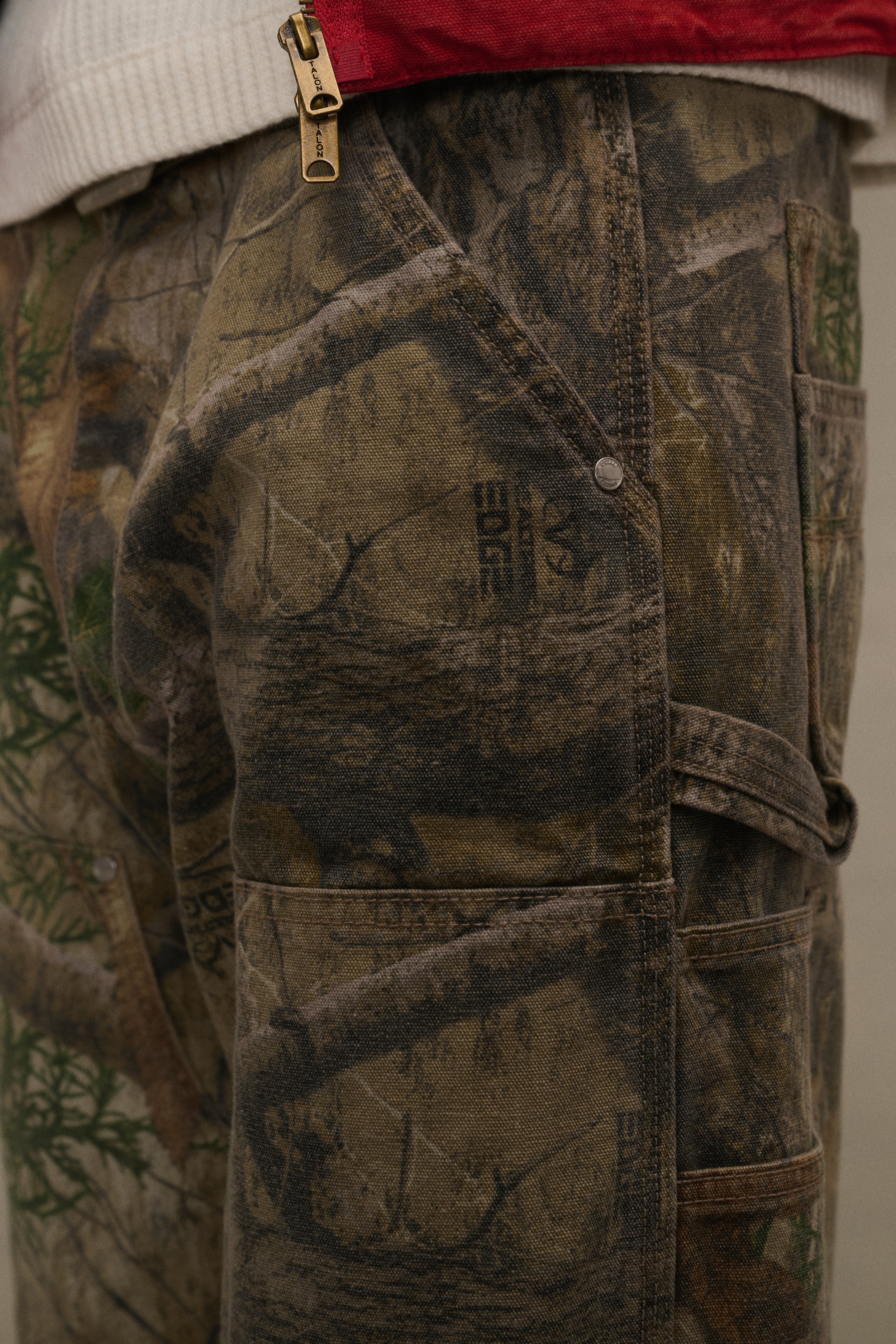 Wide-Leg Double Knee Pants (Real Tree Camo) - Image 6