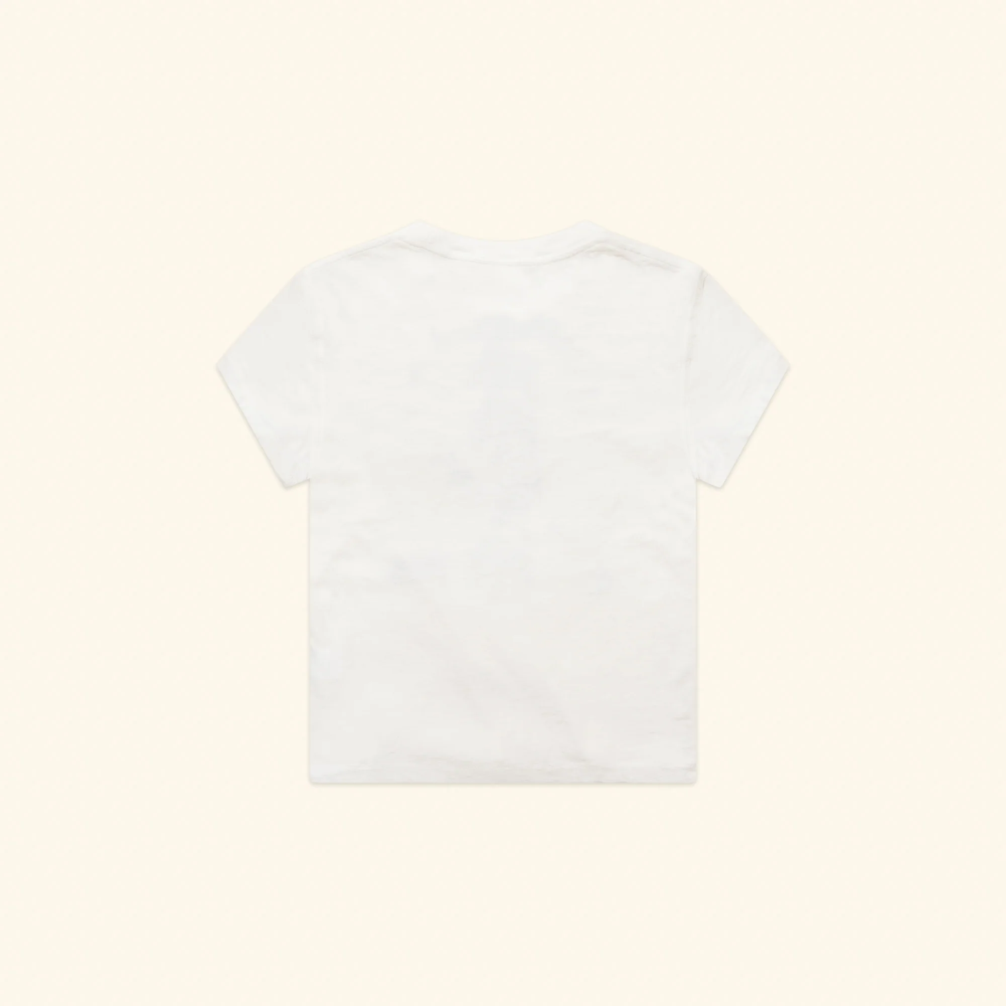 Women's Cowboys Fitted Baby Tee (Vintage White) - Image 4