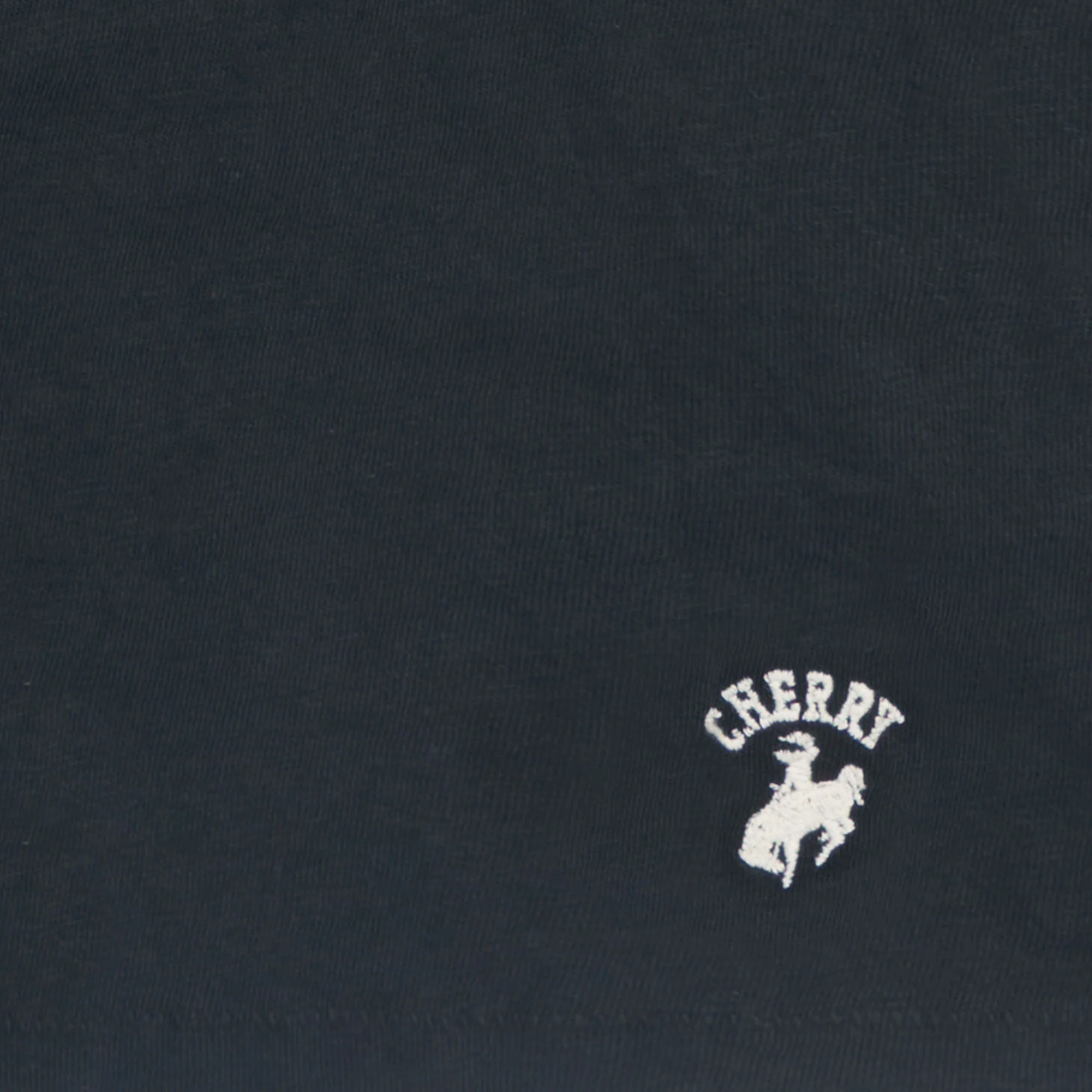 Women's Western Athletic Fitted Baby Tee (Vintage Black) - Image 2