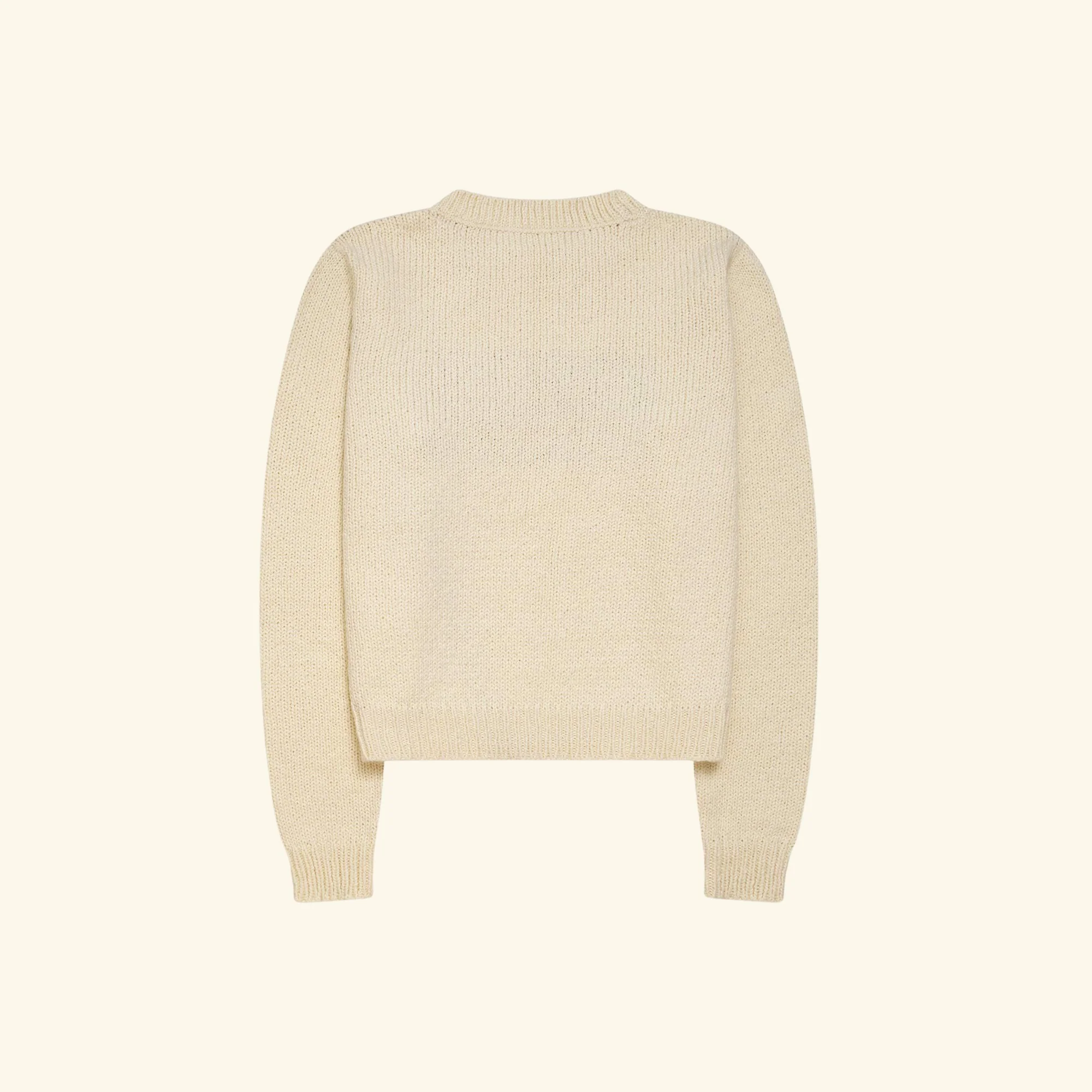 Women's American Flag Crewneck (Cream) - Image 2
