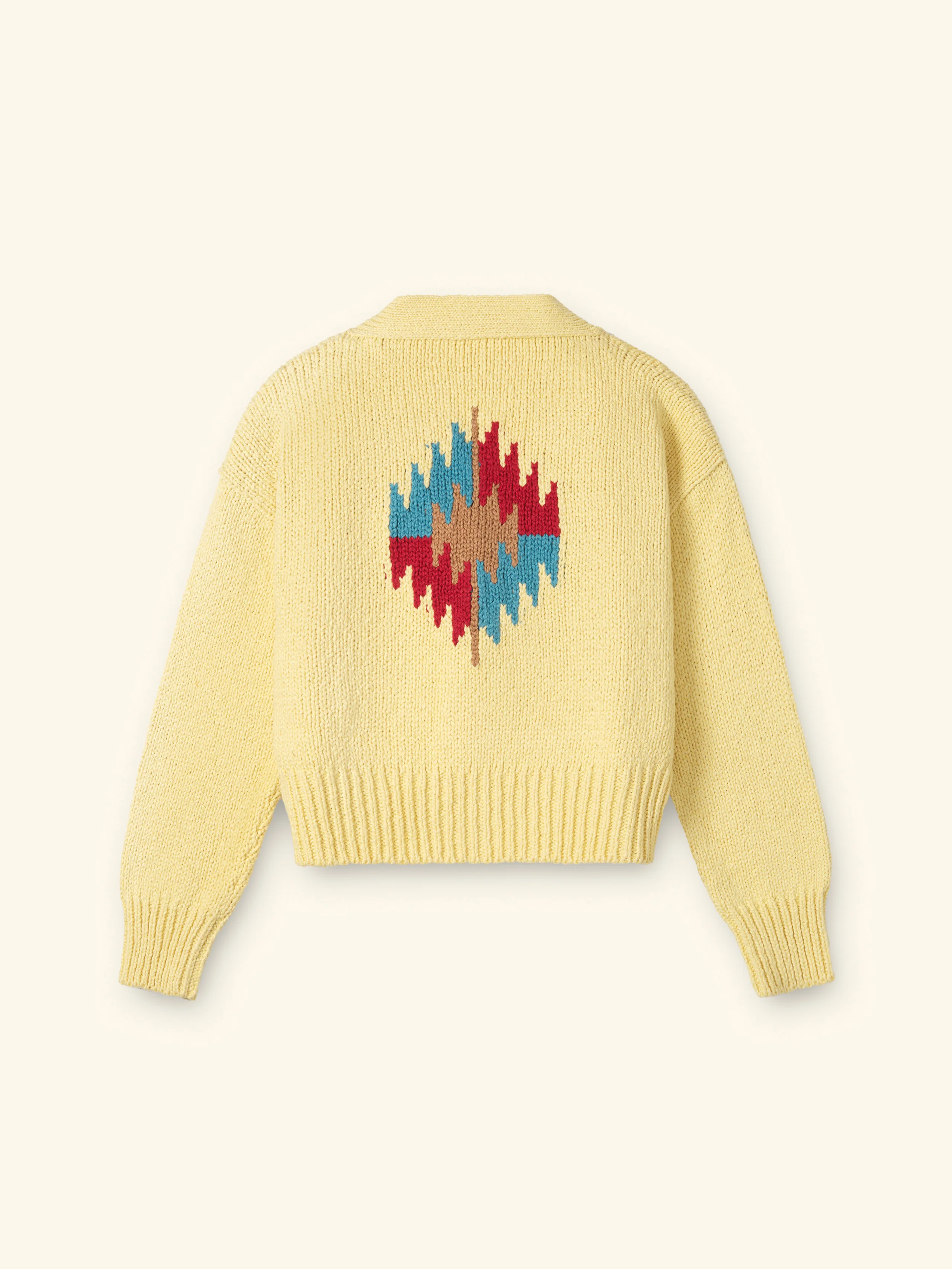 Women's Frontier Cropped Cardigan (Butter Yellow) - Image 5