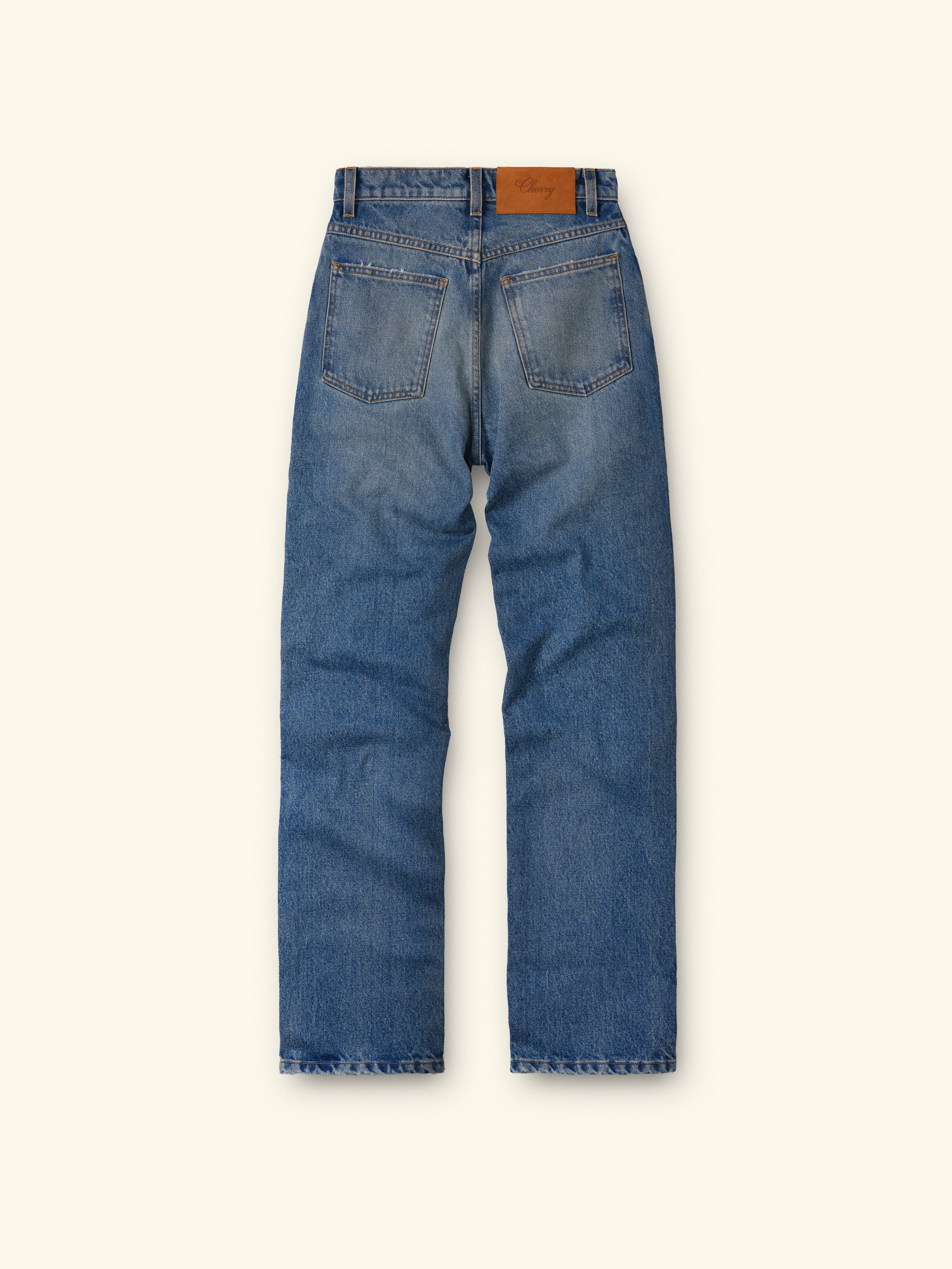 Women's High Rise 5 Pocket (Medium Wash) - Image 5