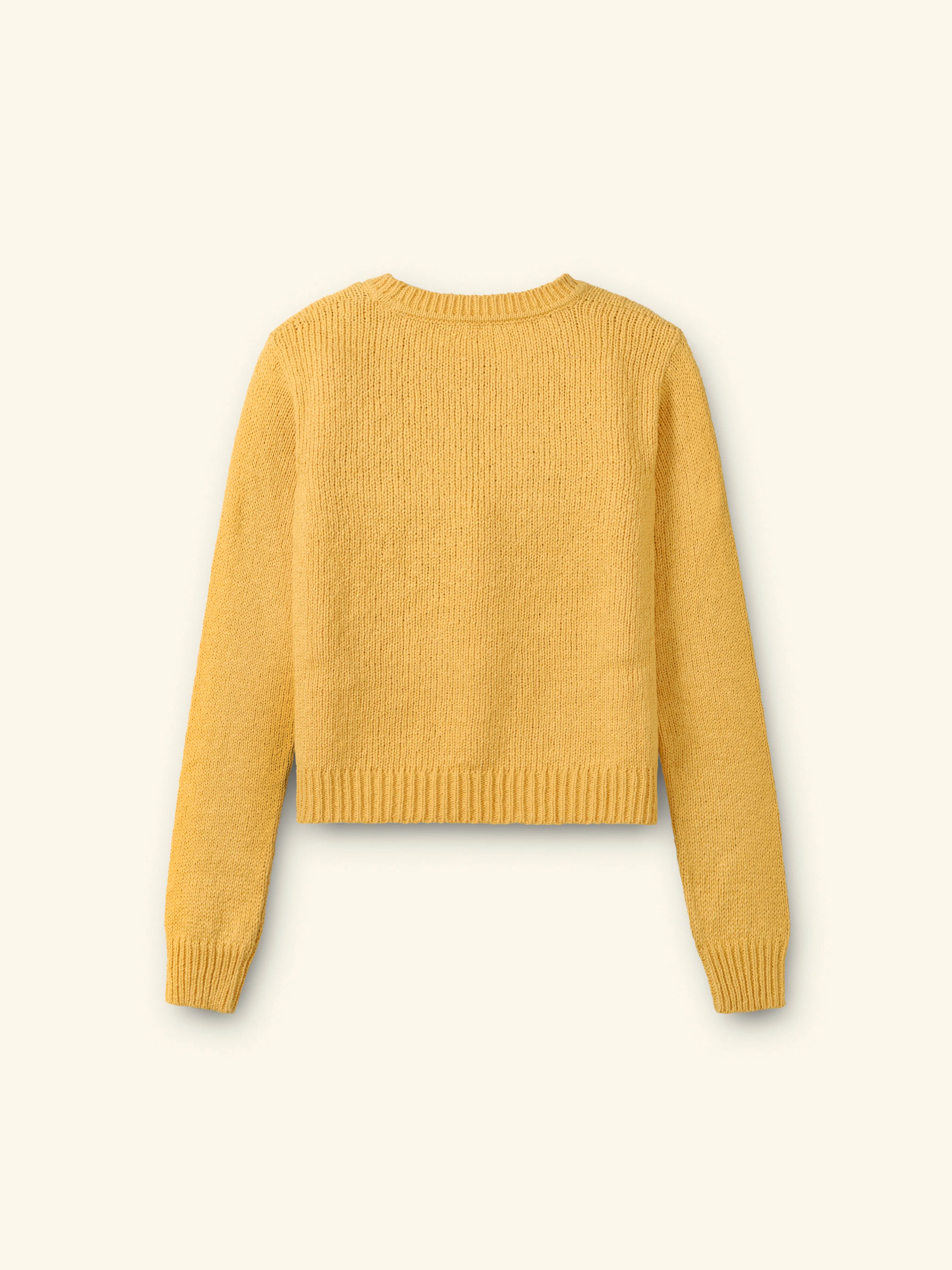 Women's Knit Wings Crew (Sun Yellow) - Image 5