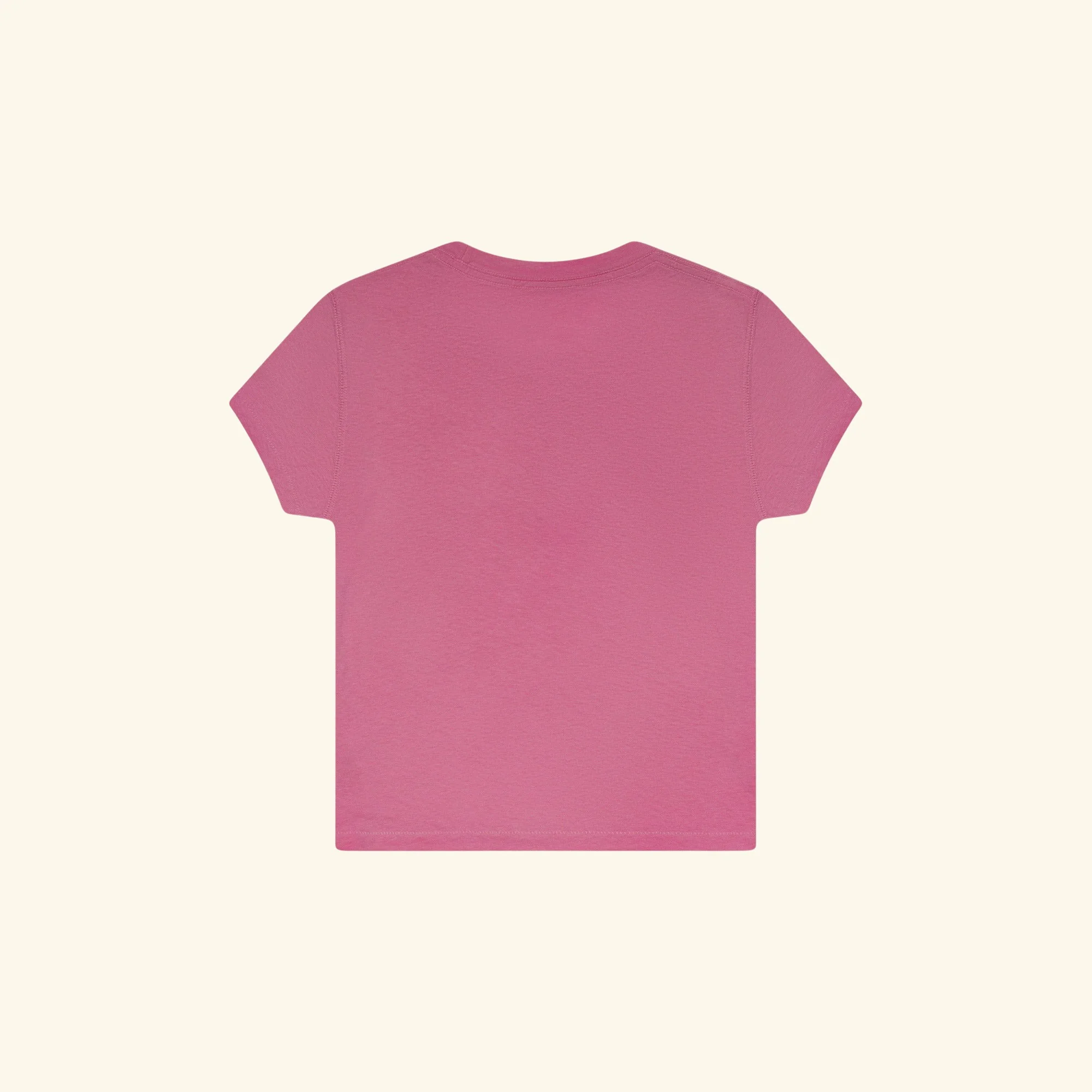 Women's Ranch Baby Tee (Fuchsia) - Image 2
