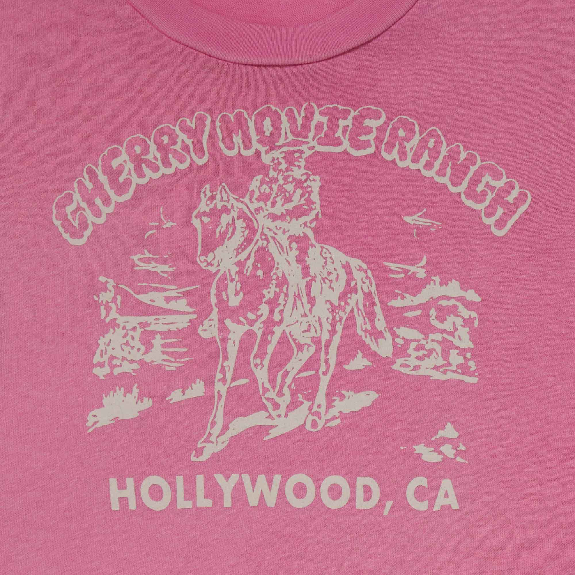 Women's Ranch Baby Tee (Fuchsia) - Image 3