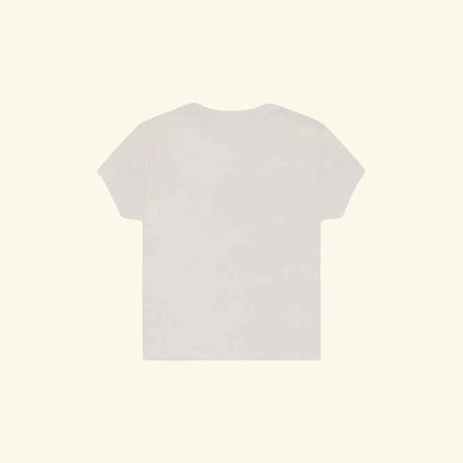 Women's Ranch Baby Tee (White) - Image 2