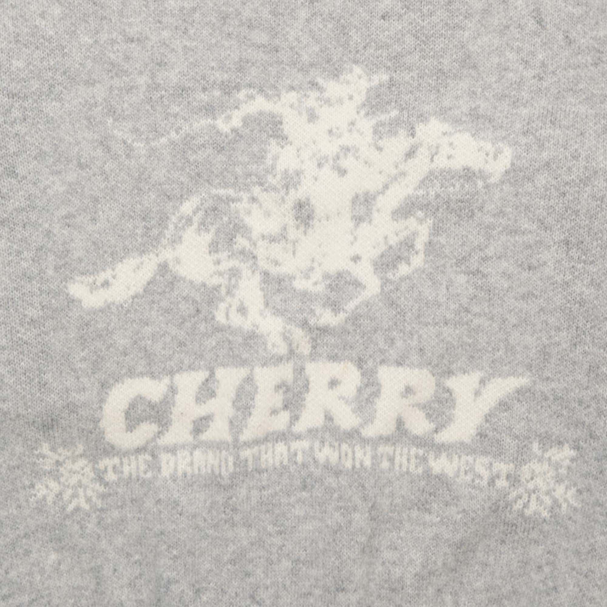 Won The West Knit Crew (Heather Grey) - Image 4