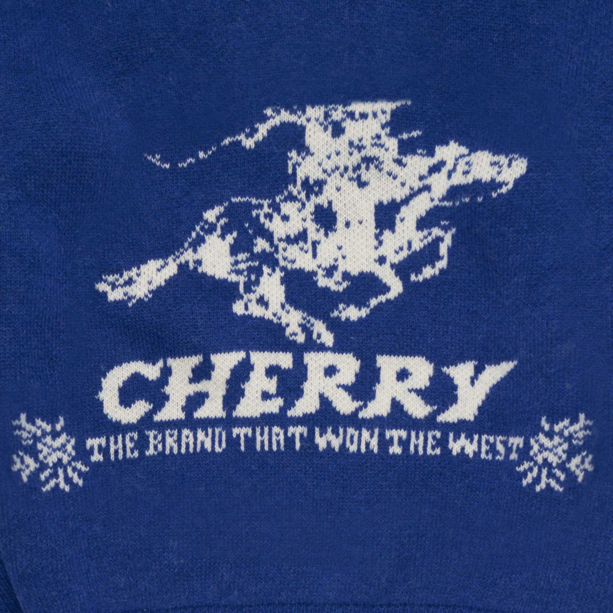 Won The West Knit Crew (Royal Blue) - Image 4