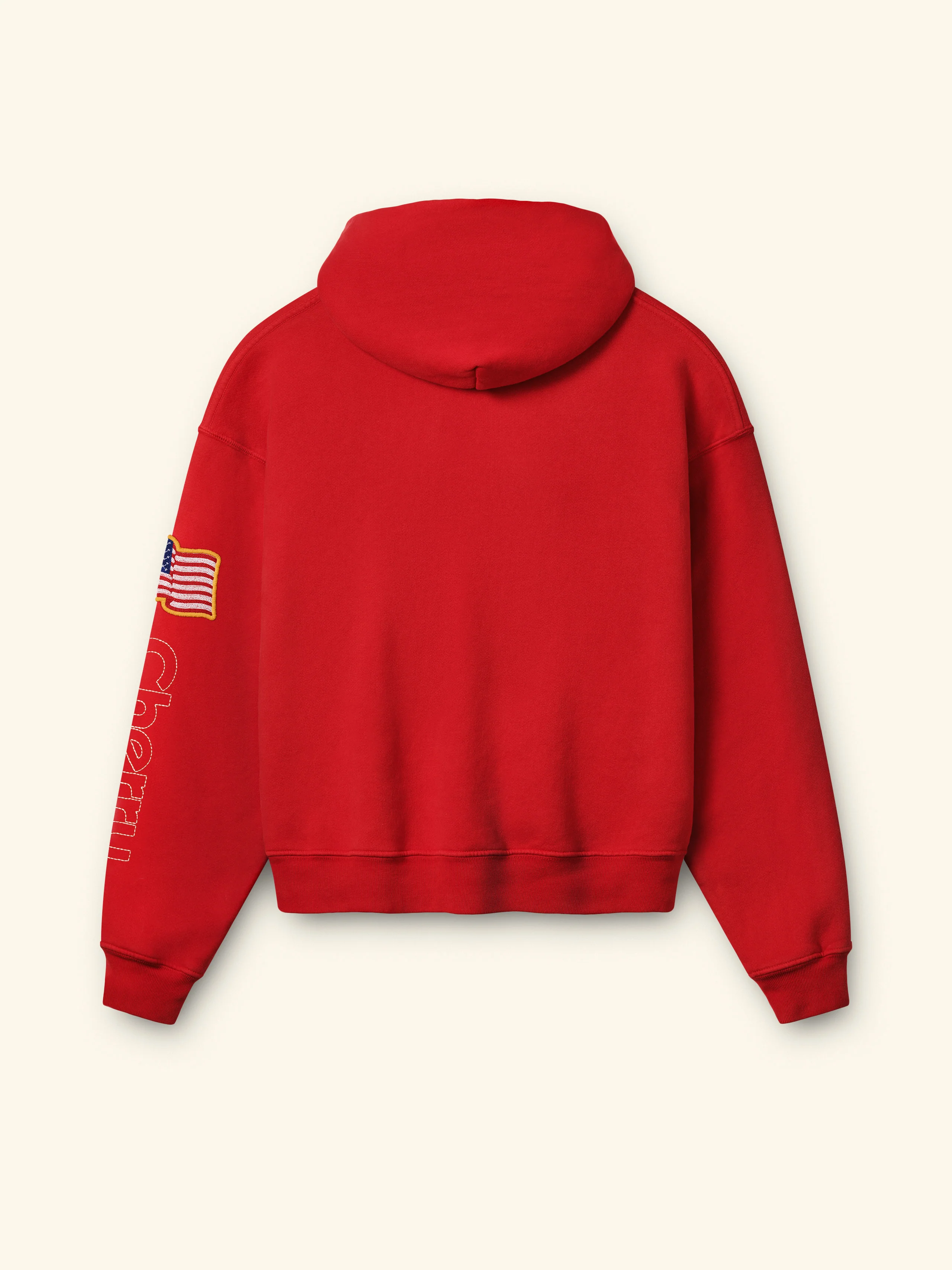 Cherry x Wrangler Hoodie (Red) - Image 6